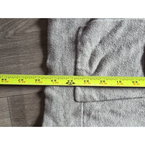 American Eagle Outfitters Light Gray Button-Up Cardigan Sweater L Prep Fit - Picture 7 of 8